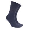 X966 Tommy Hilfiger Iconic Sock (2 Pair Pack, Denim)