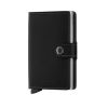 X970 Secrid Mini Leather Wallet RFID Cardprotector (Black)